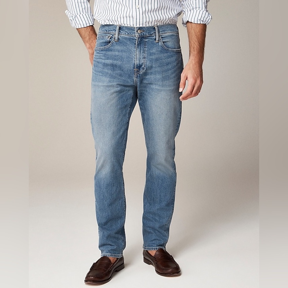 J. Crew 770™ Straight-fit stretch jean in three-year wash